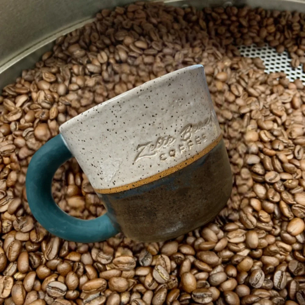 Zelie Beans Coffee Handmade Ceramic Mug
